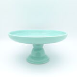 Pie dish on vintae stand