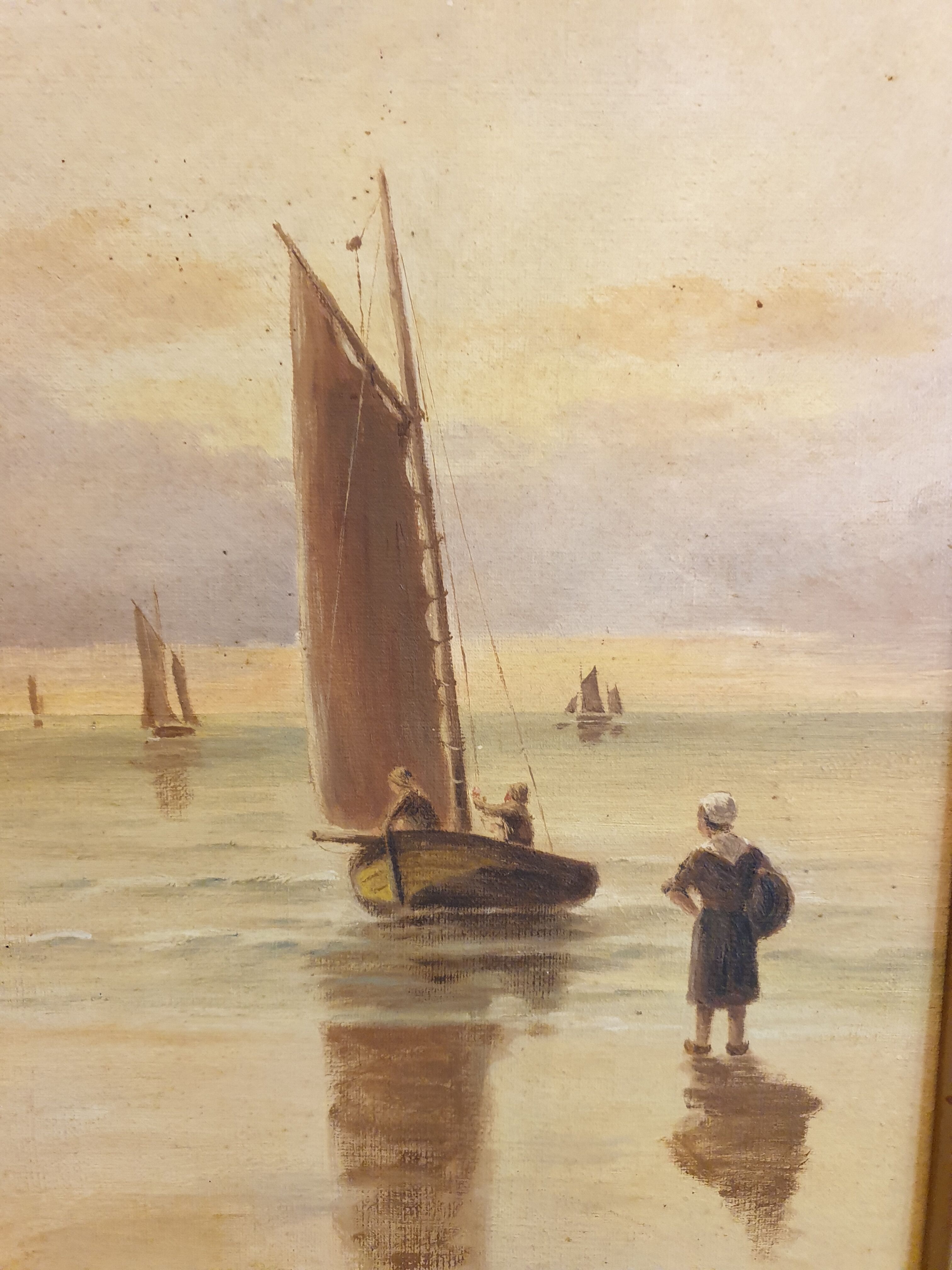 Marine oil on canvas