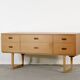 Midcentury Teak Sideboard /Dressing Table / Drawers. Vintage Modern / Retro