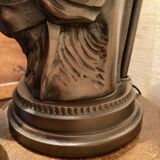 Lampe en bronze style art nouveau
