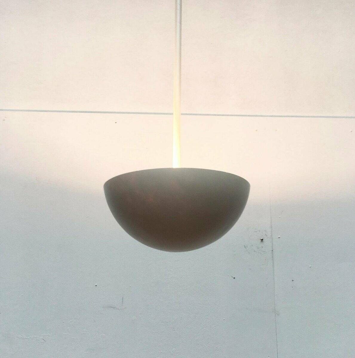 Mid-century modern style fiberglass pendant light, 1960s, set of 2.