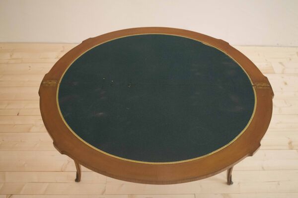 table de jeux de style Louis XVI époque 19e/20e