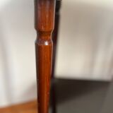Vintage compass leg serving table