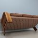 Mobil girgi 3-seater walnut sofa 1970s