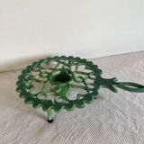 Dessous de plat chauffant émaillé