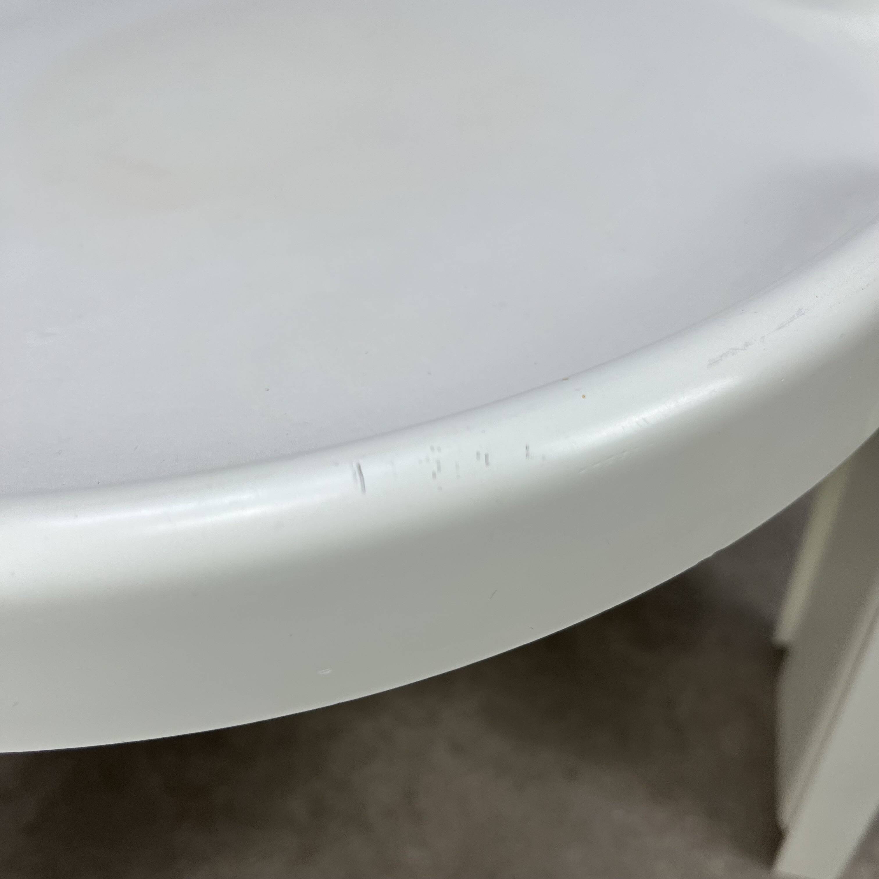 Giotto Stoppino side table, Kartell, 70s, space age style