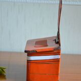 Red sheet metal matchbox