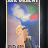 Air france poster - air orient