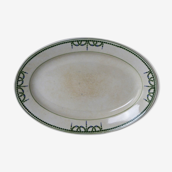 Oval serving dish