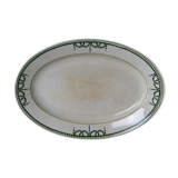 Oval serving dish