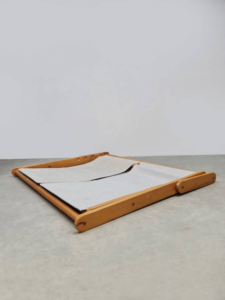 Vintage Swedish folding sofa