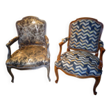 Louis xv armchairs