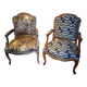 Fauteuils louis xv à la reine