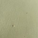 Patinated green baluster table