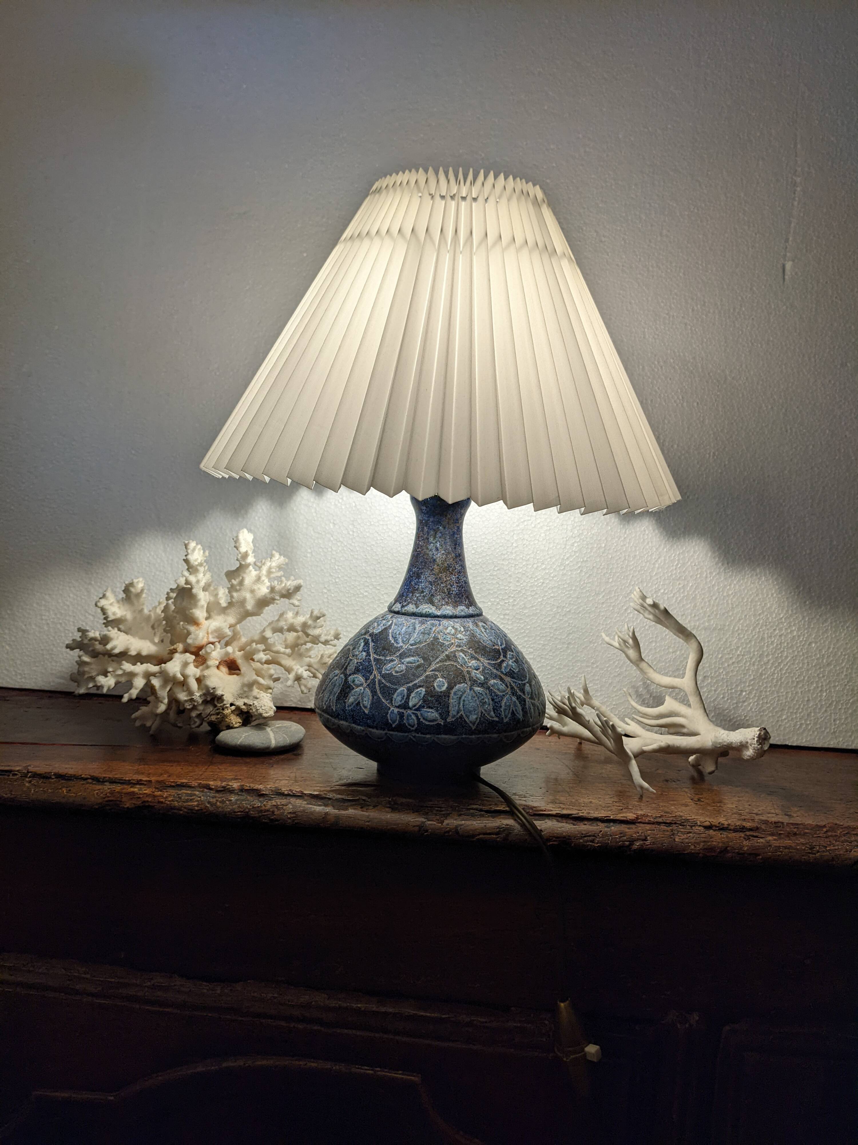 Vintage ceramic lamp, The Potters' Barn