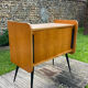 Vintage sideboard 1960 light oak