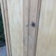 Natural wood wardrobe