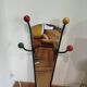 Miroir porte-manteau vintage années 1957