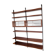 Olof Pira teak modular library shelf system for String
