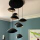 Recent hanging lamp in the style of the 50s