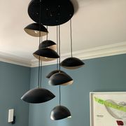 Recent hanging lamp in the style of the 50s