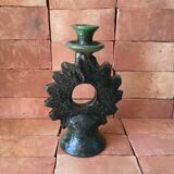 Tamegroute pottery candle holder