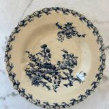 Deep plates Terre de Fer thistles Gien