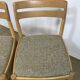 Oak dining chairs by Danish designer HW Klein for Bramin