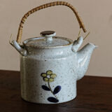 Grand feu stoneware tea service, Japan