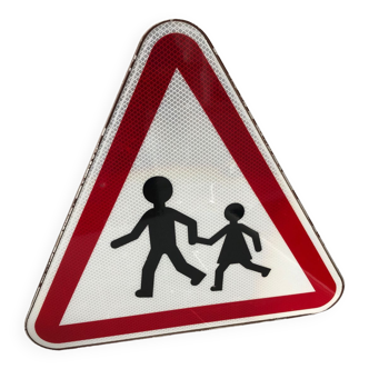 Panneau signalisation traversée enfant