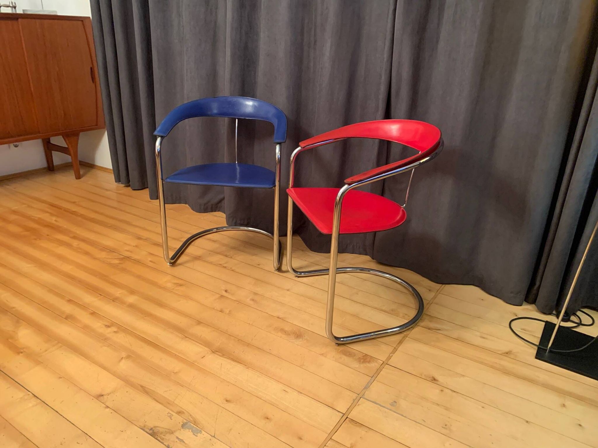 A pair of Canasta chairs, Arrben, Italy, 1970s