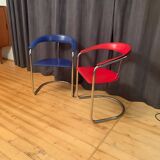 A pair of Canasta chairs, Arrben, Italy, 1970s