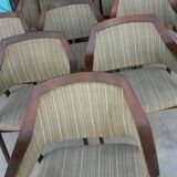 Scandinavian style mahogany chairs