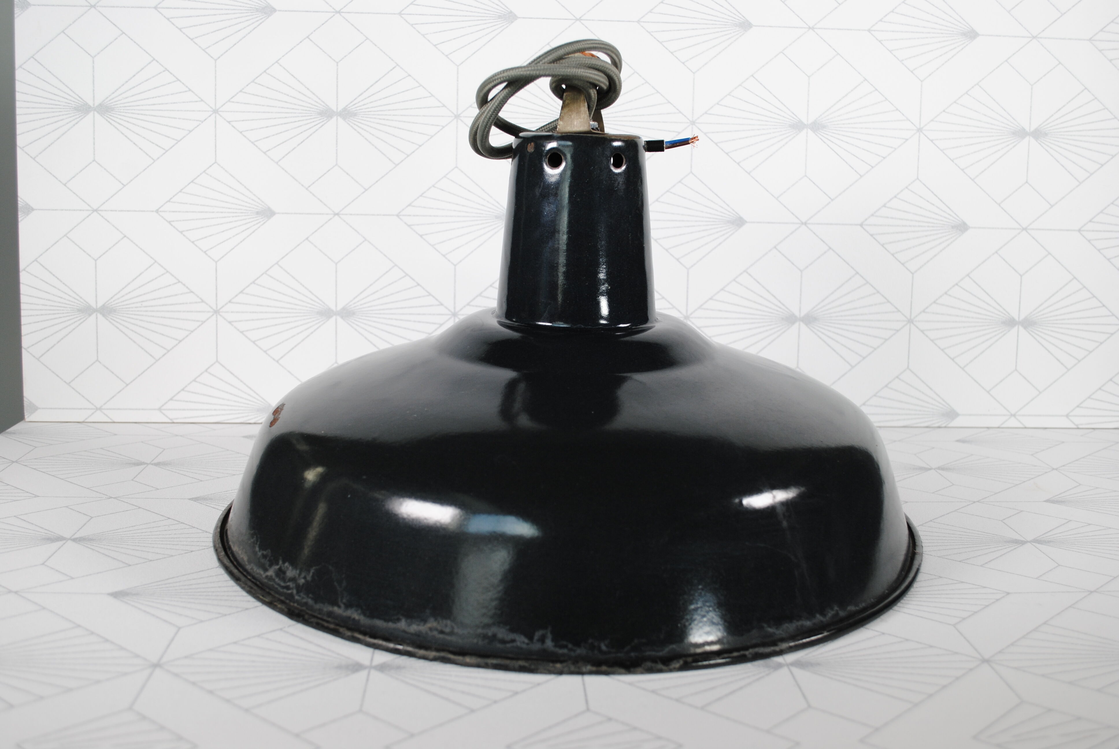 Industrial enamel hanging