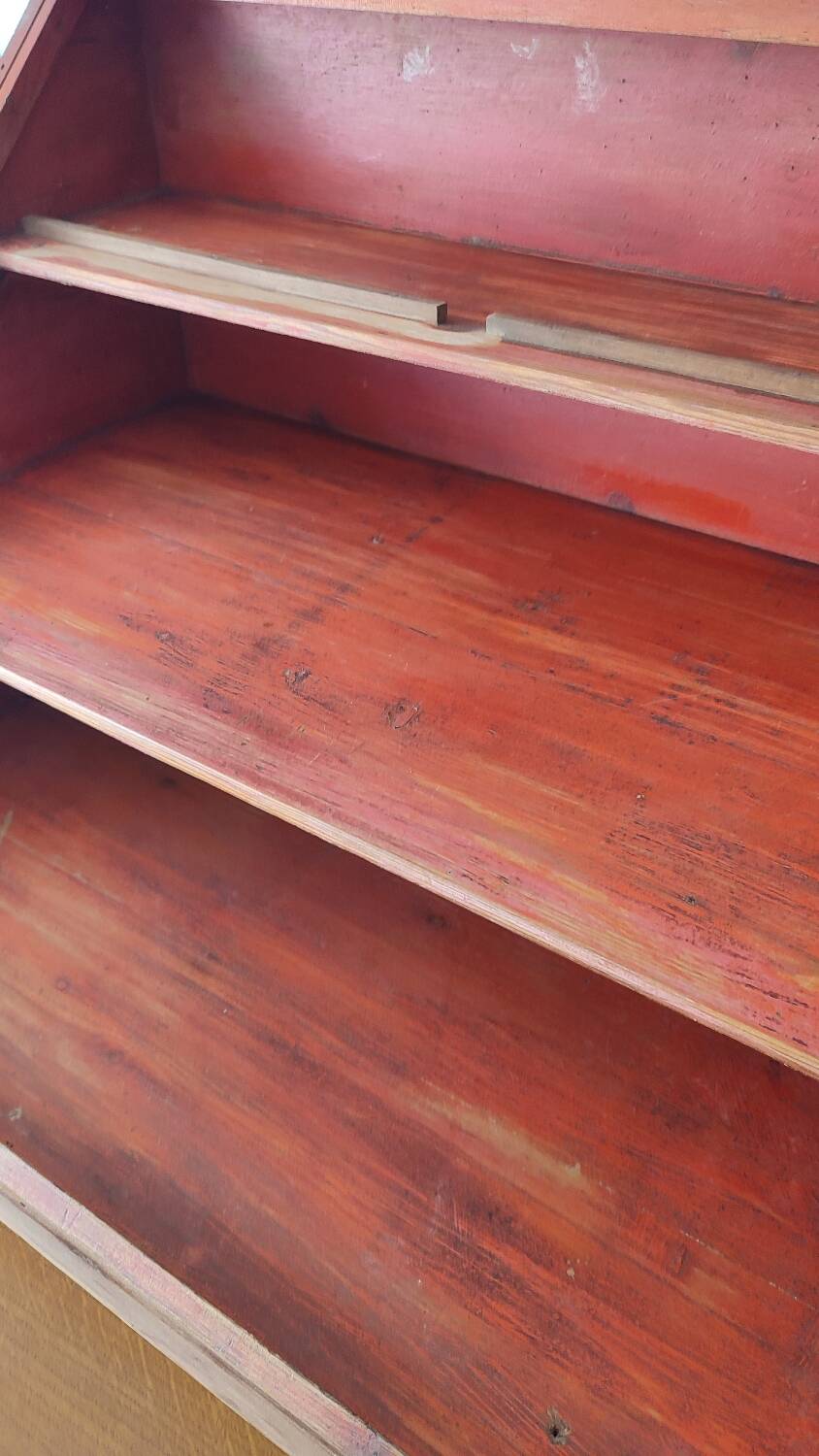 Old counter display case