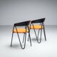Pair of Memphis style chairs