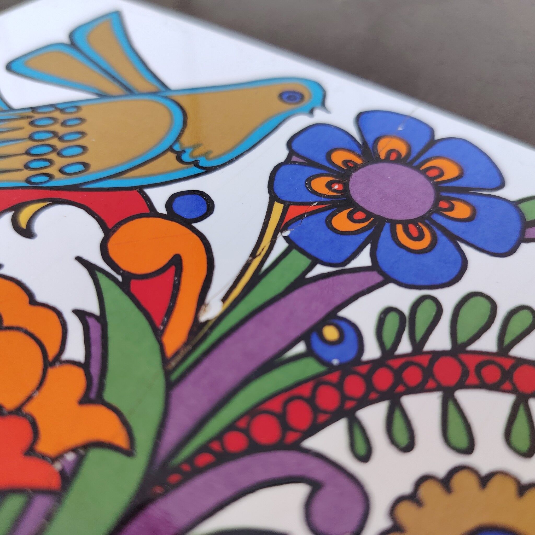 Villeroy & Boch porcelain trivet, Acapulco