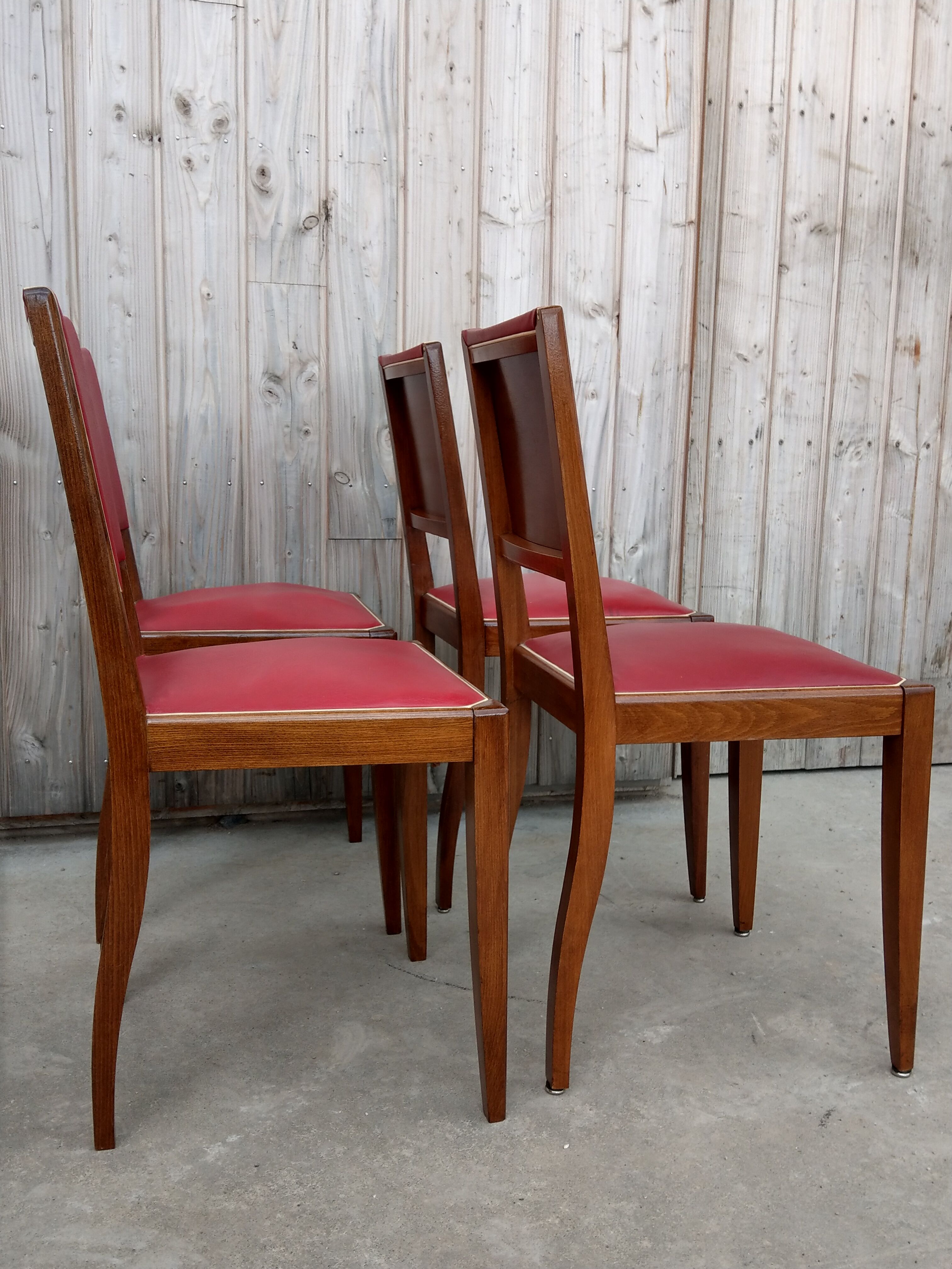 Set of chairs 50s