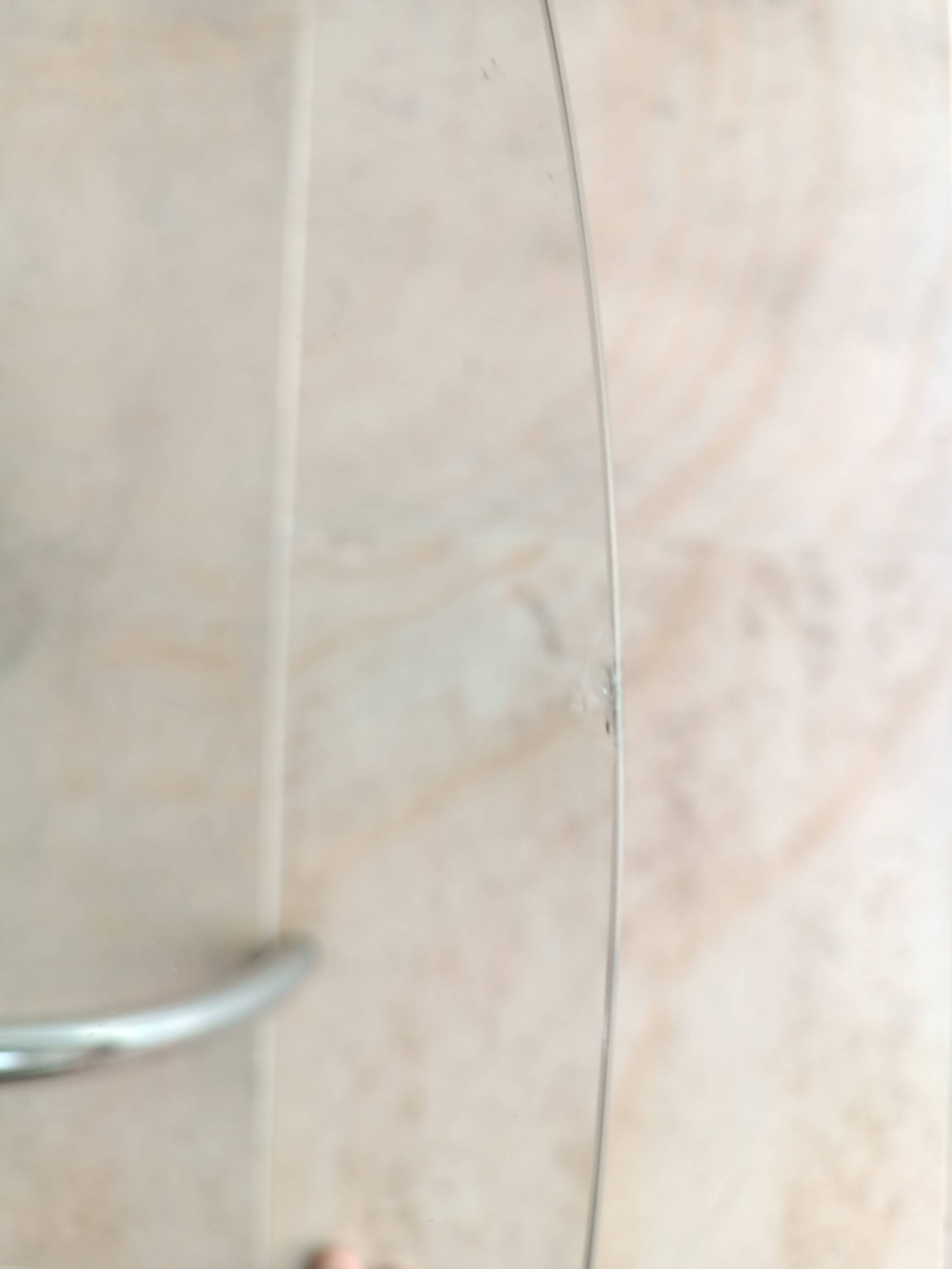 IKEA glass coffee table, 1980s