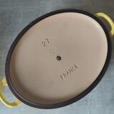 Le Creuset Yellow Oval Casserole