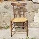 Antique patinated chair