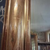 Louis Philippe mirror with pediment 141 x 80