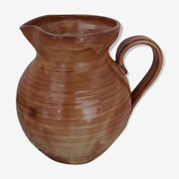 Stoneware pitcher