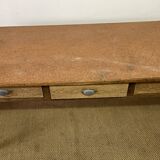 Vintage farm table 3 drawers