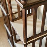 Solid wood bookcase / shelves