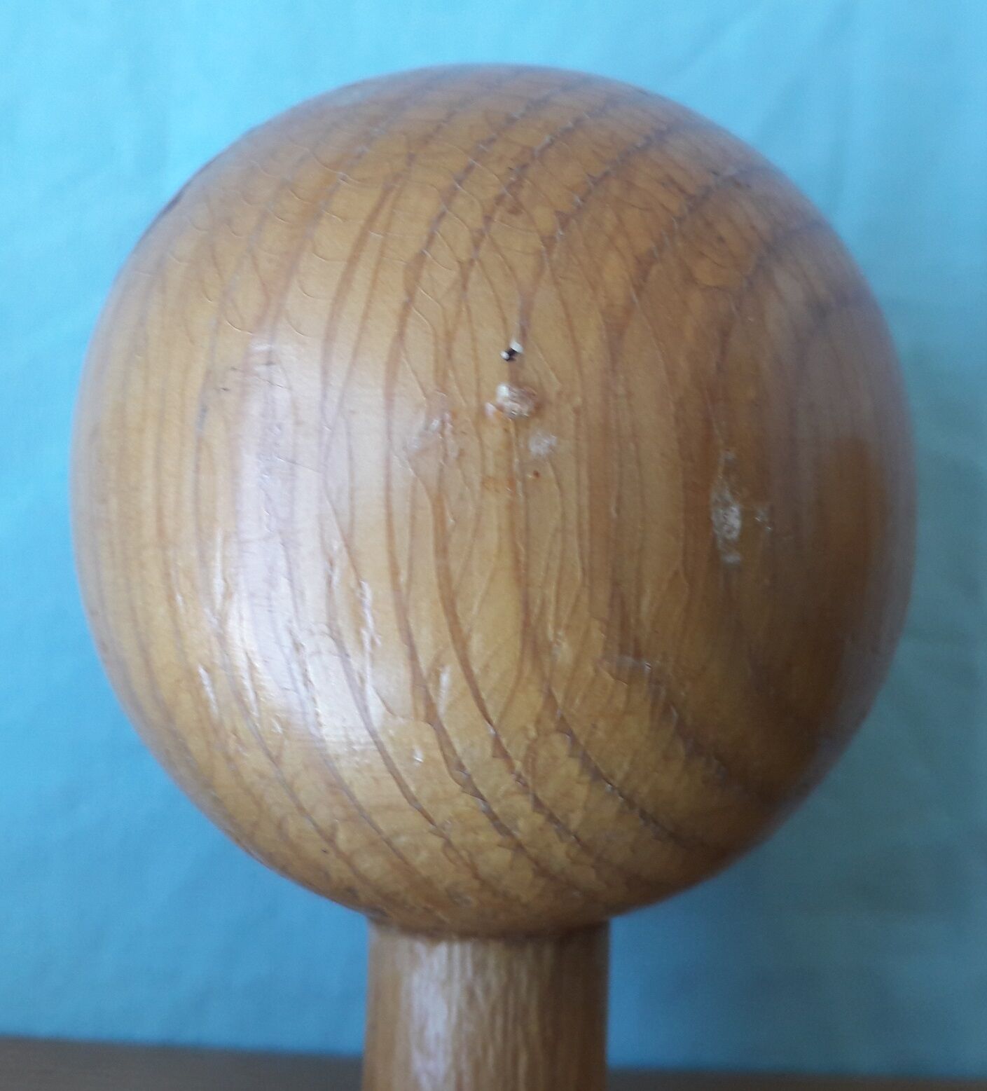 Wooden coat rack