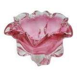 Art glass bowl from the 1960s, by Joseph Hospadka - Chribska Glassworks