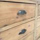 Pine craft cabinet with drawers