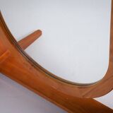 Sol Cheval mirror by Pedersen & Hansen, Denmark, 1970s