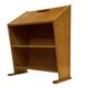 Vintage Oak Secretary Desk by Cor Alons for Den Boer Gouda